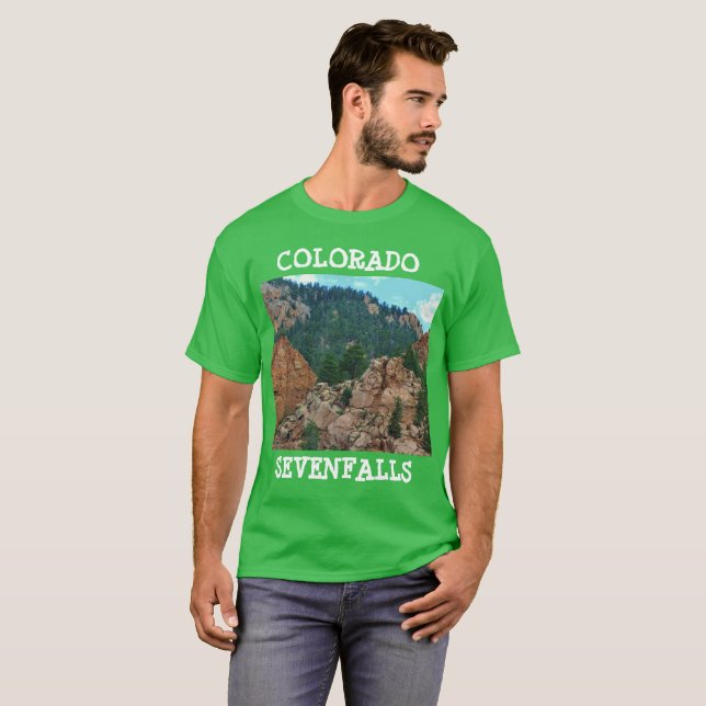 Colorado Seven Falls T-Shirt (Front Full)