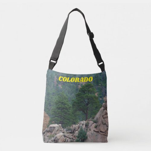 COLORADO Seven Falls Trees Shopping Bag