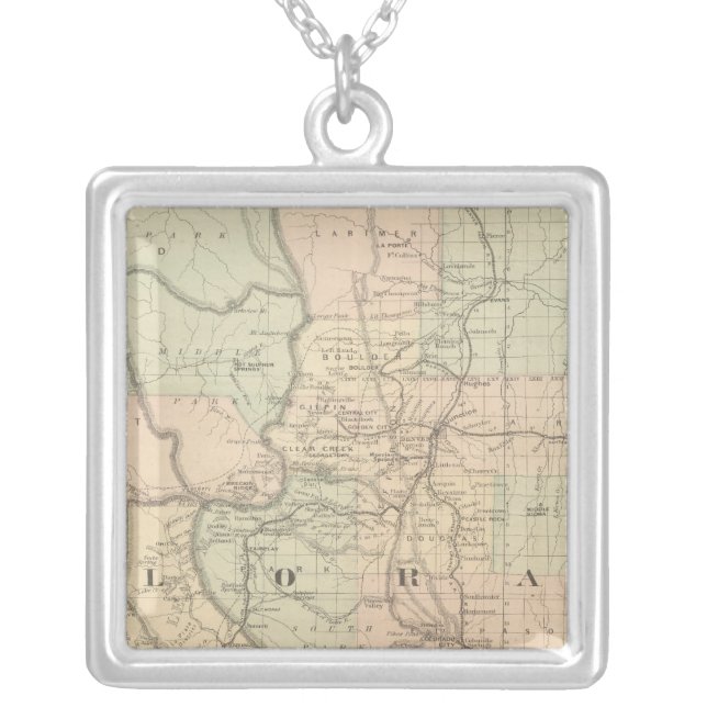 Colorado Silver Plated Necklace (Front)