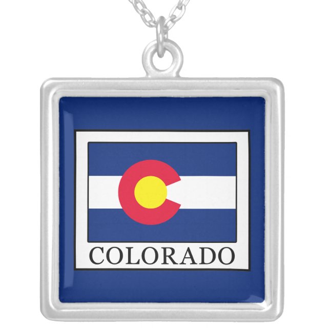 Colorado Silver Plated Necklace (Front)