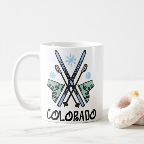 Colorado Skiing Coffee Mug