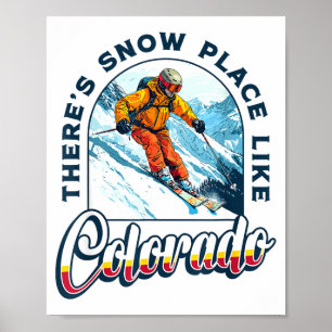 Colorado skiing holidays colorado aspen ski resort poster