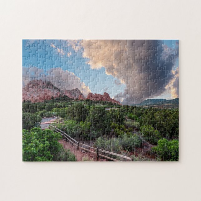 Colorado Sleeping Giant Sunrise Jigsaw Puzzle (Horizontal)