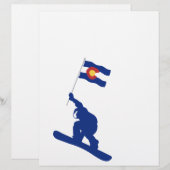 Colorado Snowboard Flag (Front/Back)