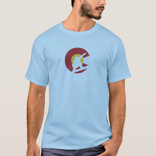 Colorado Snowboard T-Shirt (Front)