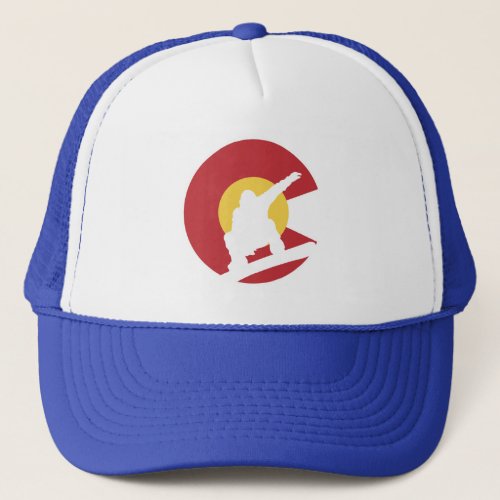 Colorado Snowboard Trucker Hat