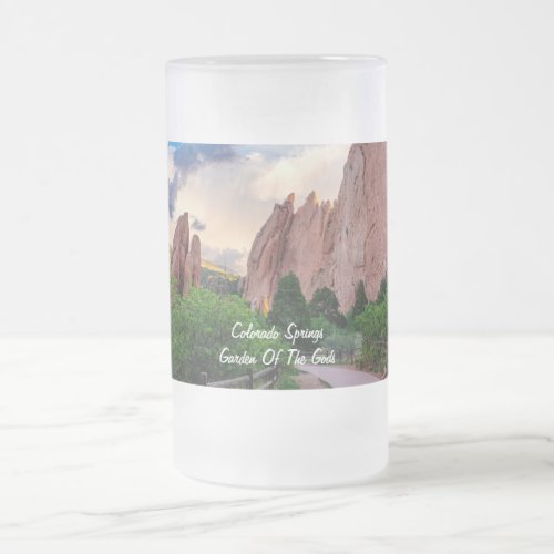 Colorado South Gateway Morning Frosted Beer Mug