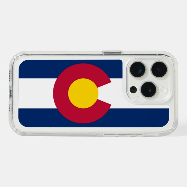 Colorado Speck iPhone Case (Horz (White Titanium))