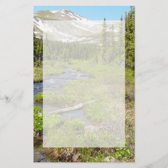 Colorado Splendor Scenic Stationery (Front)