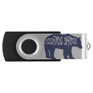 Colorado Springs Bear Flash Drive