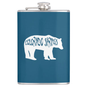 Colorado Springs Bear Flask