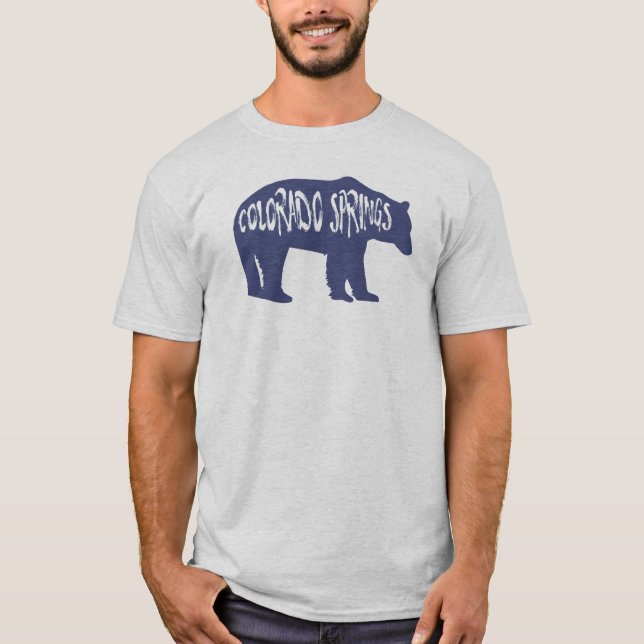 Colorado Springs Bear T-Shirt (Front)