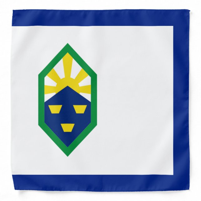 Colorado Springs City flag Bandana (Front)