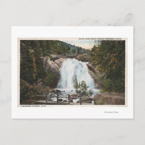 Colorado Springs CO _ Helen Hunt Falls Postcard