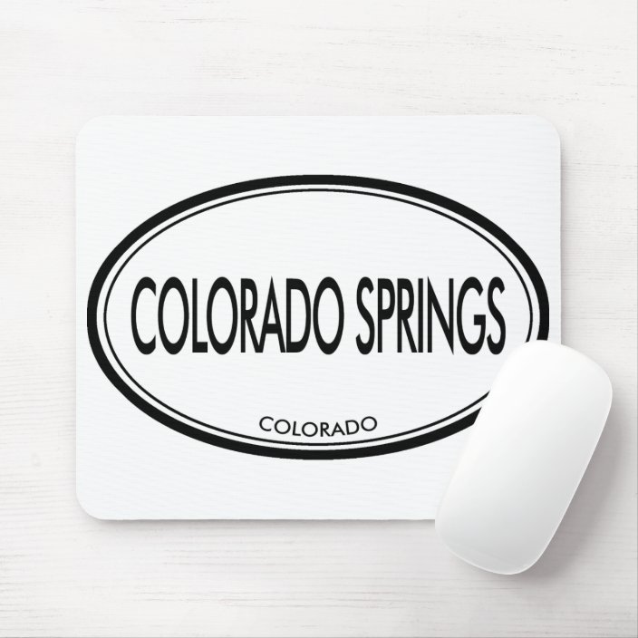 Colorado Springs, Colorado Mousepad