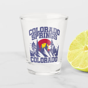 Colorado Springs,Colorado Shot Glass