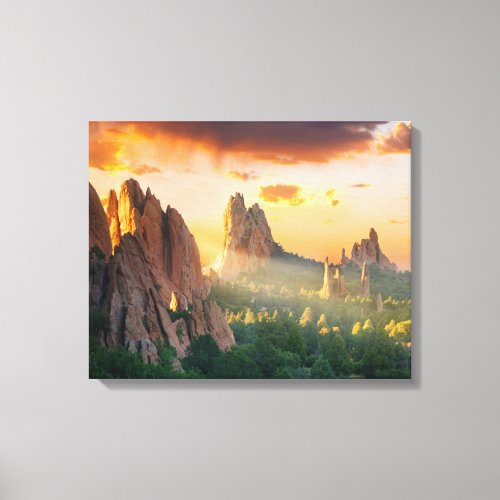 Colorado Springs Colorado USA  Canvas Print