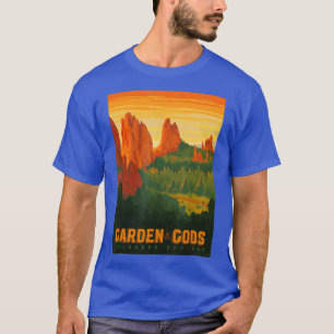 Colorado Springs Garden of The Gods Design T-Shirt