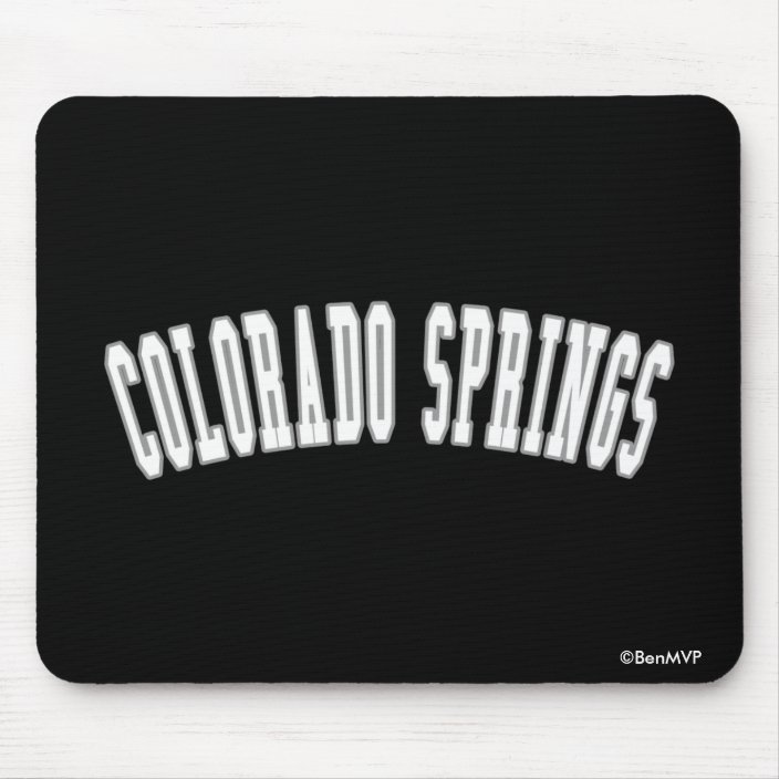 Colorado Springs Mouse Pad