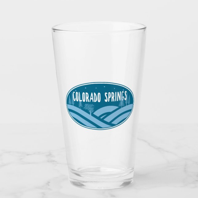 Colorado Springs Outdoors Glass (Front)