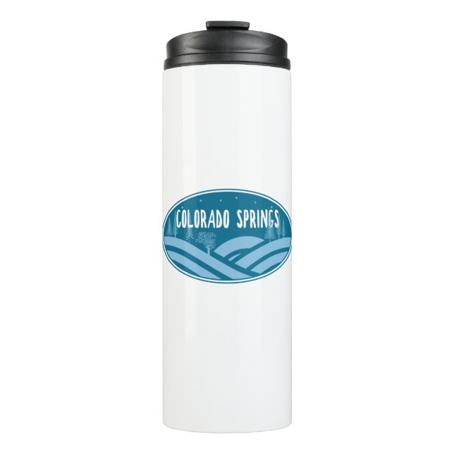 Colorado Springs Outdoors Thermal Tumbler (Front)