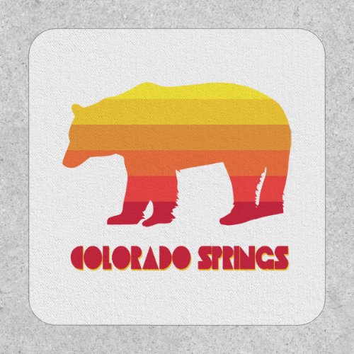 Colorado Springs Rainbow Bear Patch
