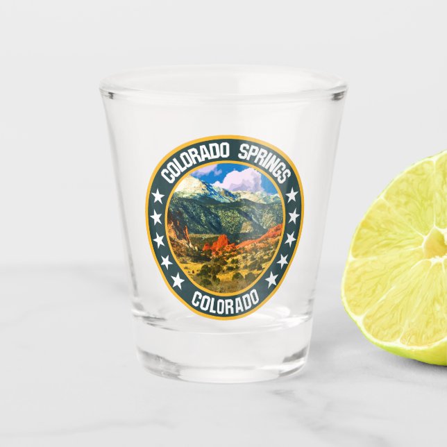  Colorado Springs                 Shot Glass (Front)