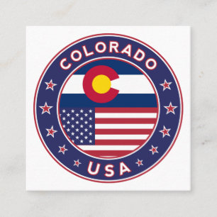 Colorado Square Business Card