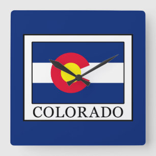 Colorado Square Wall Clock