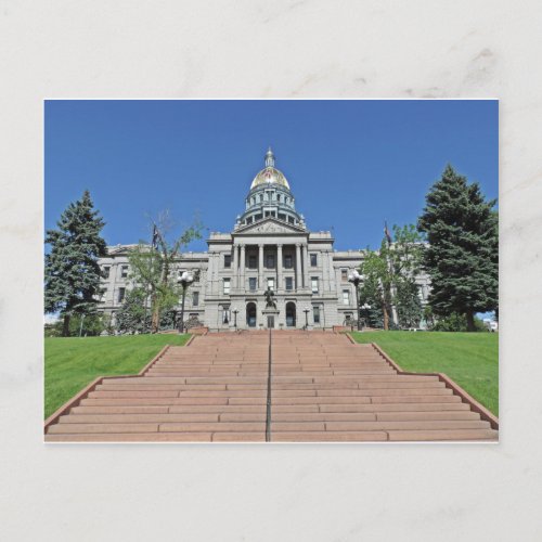 Colorado State Capitol Building Postcard