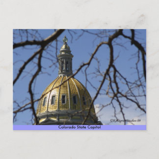 Colorado State Capitol Postcard