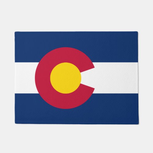 Colorado State  Colorado Flag USA Doormat