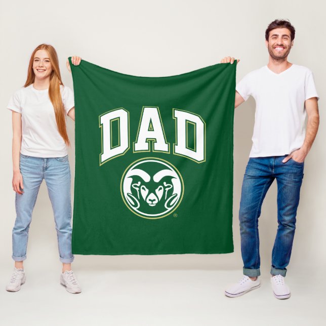 Colorado State Dad Fleece Blanket (In Situ)