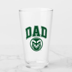 Colorado State Dad Glass