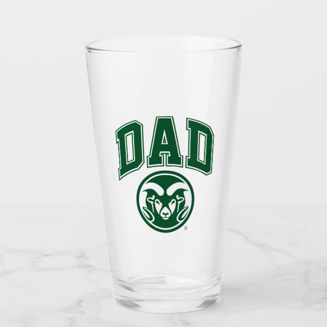 Colorado State Dad Glass (Front)