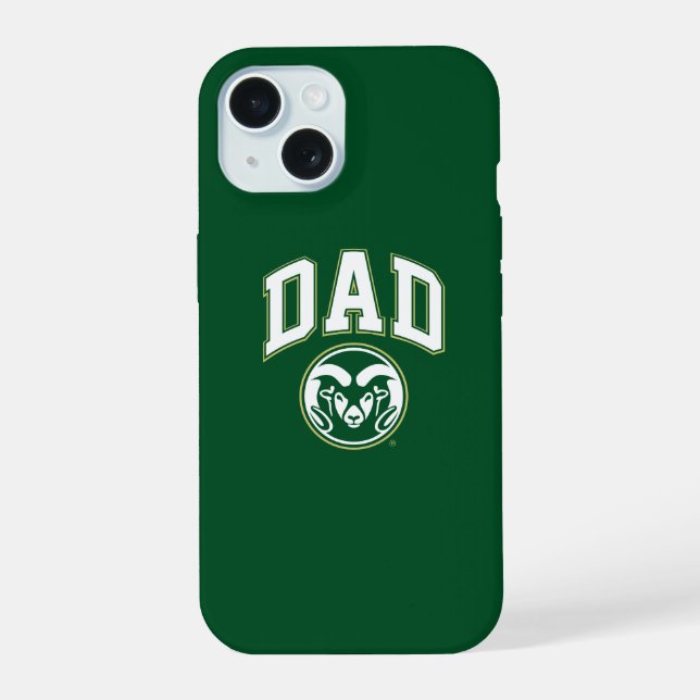 Colorado State Dad iPhone 15 Case (Back)