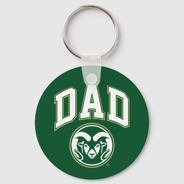 Colorado State Dad Keychain (Front)