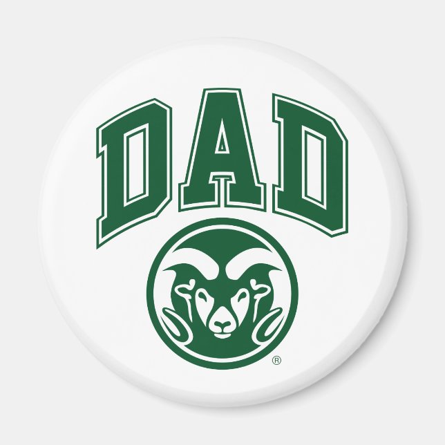 Colorado State Dad Magnet (Front)