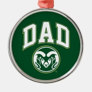 Colorado State Dad Metal Ornament