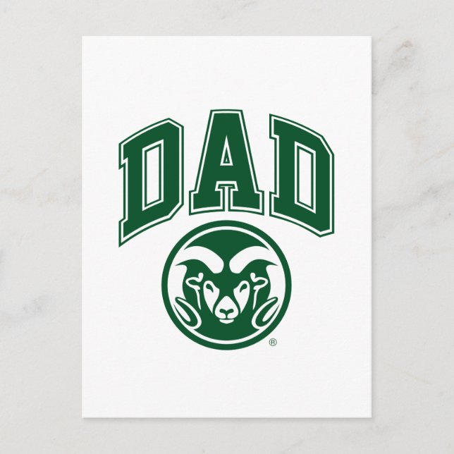 Colorado State Dad Postcard (Front)