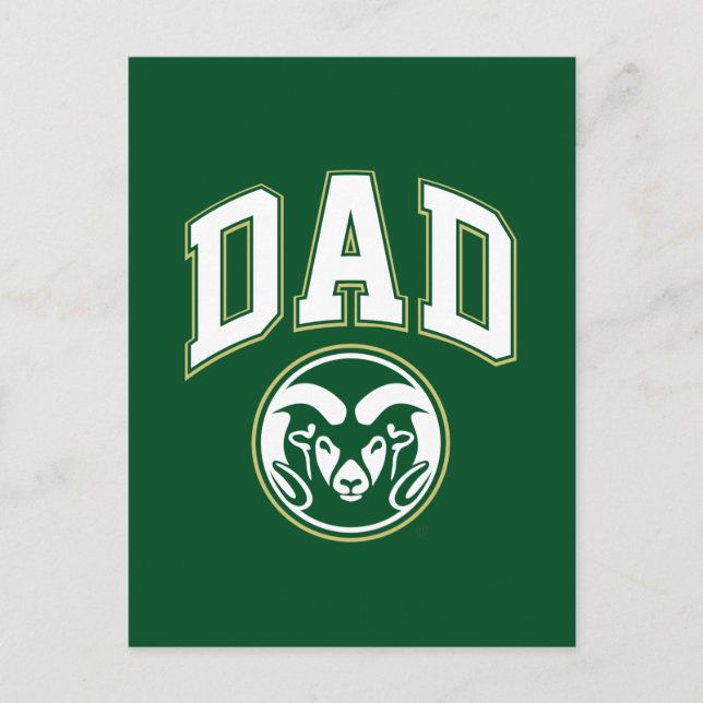 Colorado State Dad Postcard (Front)