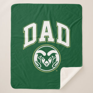 Colorado State Dad Sherpa Blanket