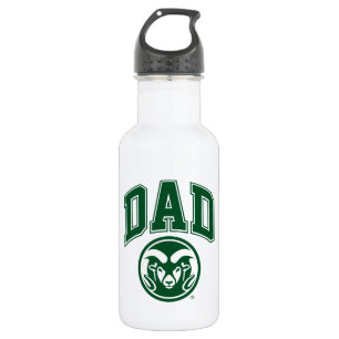 Colorado State Dad Stainless Steel Water Bottle