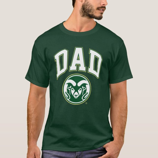 Colorado State Dad T-Shirt (Front)
