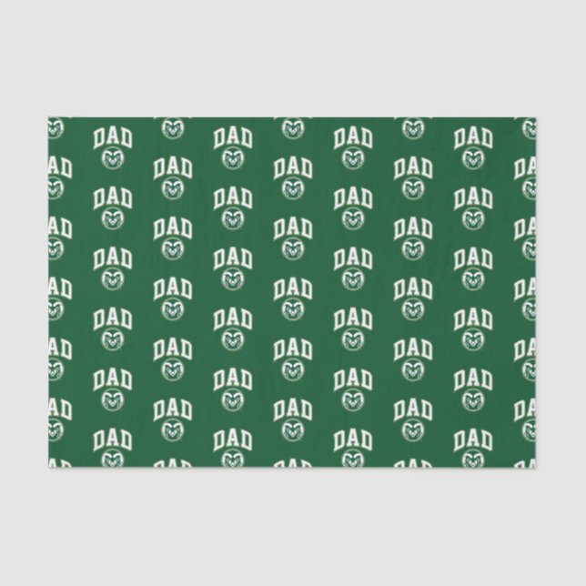 Colorado State Dad Tissue Paper (Front)