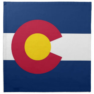 Colorado State Flag American MoJo Napkin