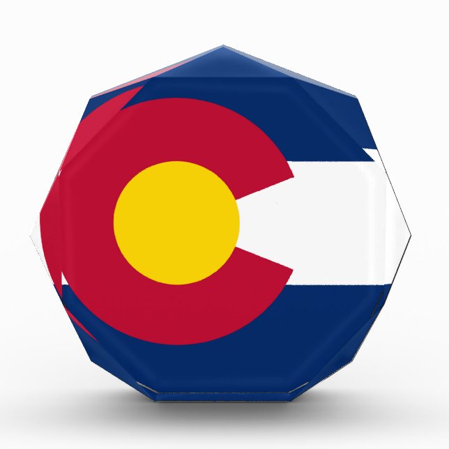 Colorado State Flag Award (Front)