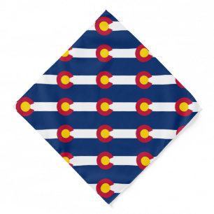 Colorado State Flag Bandana