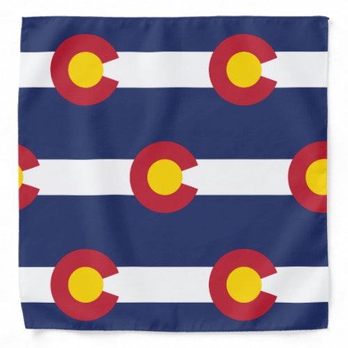 Colorado State Flag Bandana