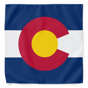 Colorado State Flag Bandana